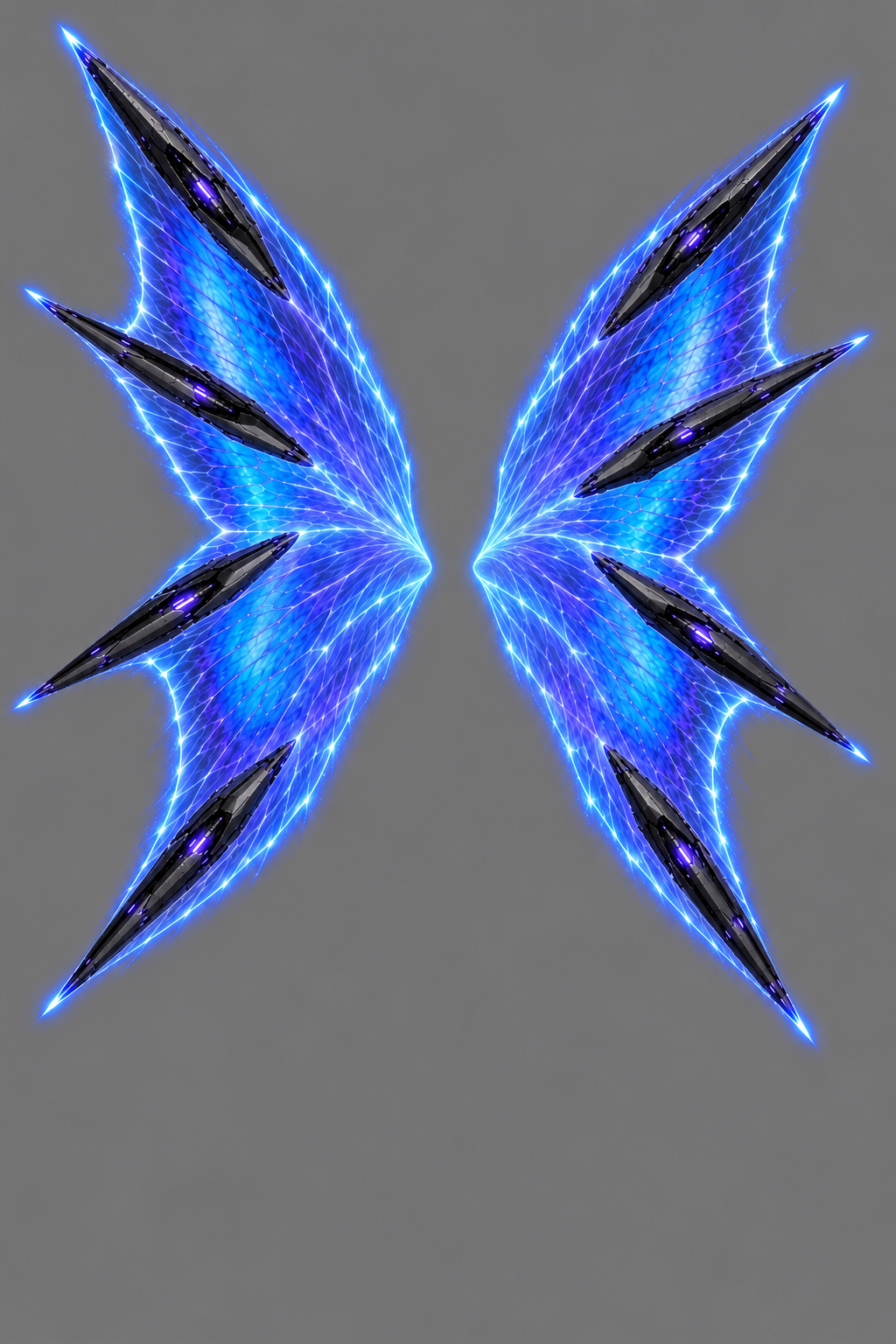 8基の独立ユニットが2基ずつ4組となり、4つの光膜を形成するMORPHO MODE